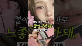 바르면 분위기 난리나는 블러셔 추천! #투슬래시포 #이사배 #화장품신상 #올영추천템