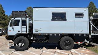 The Best Off-Road 4x4 RV to Explore the Word is Military Truck Motorhome Conversion