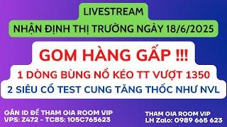 Chứng khoán hôm nay | Nhận định thị trường: VNINDEX SẼ VƯỢT 1350, TOP SIÊU CỔ SẮP NỔ MẠNH