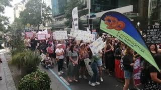 Thursday 16 th March 2023, Auckland City, Queen Street March.