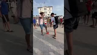 Luffy doing football skills One piece #skills #world #new #luffy #ahmedrakaba #neu #freestyle #wow ￼