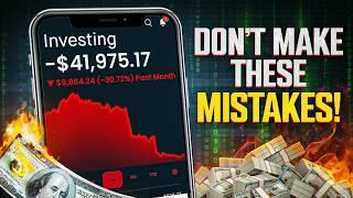 Steer Clear of These Costly Investing Mistakes!