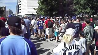 Texas Rangers @ Toronto Blue Jays - Roberto Alomar Hall of Fame Day - Record Crowd