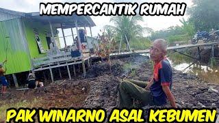 KABAR TERBARU ‼️ MEMPERCANTIK RUMAH PAK WINARNO TRANSMIGRASI SEPUNGGUR