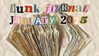 Junk Journal January 2025!  Journaling prompts & creator collaboration