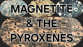 Magnetite, Pyroxenes, and the Bowen's Reaction Series: Rock Collecting and Exploring Geology