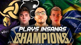 MELHORES JOGADAS DOS BRASILEIROS NO CHAMPIONS! Highlights & Clutchs