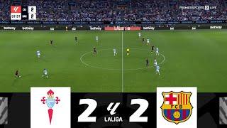 RC Celta vs. FC Barcelona [2-2] | LaLiga 2024/25 | Match Highlights!