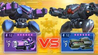 Fusion Cannon vs Fragment Gun | Explosive Showdown in Mech Arena