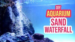 DIY Sand Waterfall Aquarium: Create a Stunning Underwater Waterfall!