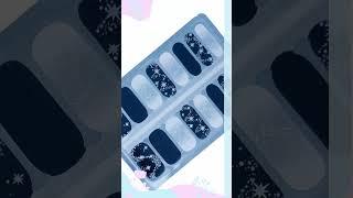 Matariki Night Sky Nailwraps – Navy, Silver & Star Designs