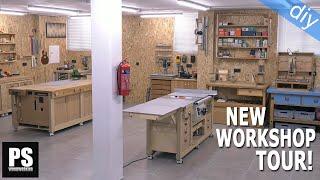 Tour of Paoson Woodworking's Workshop (2024)