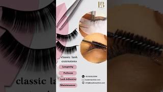 Enhance your natural beauty with our Classic Lash Extensions at Luxe Brow Clinic
