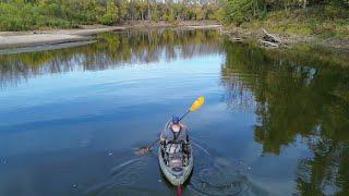 Fishing UNTOUCHED River Holes!! (Fall Fishing)