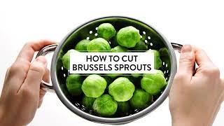 How to Cut Brussels Sprouts