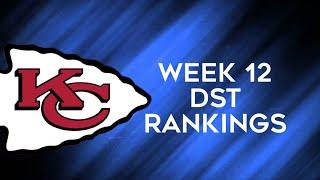 Top 12 Defense/DST Rankings Week 12 Fantasy Football 2024