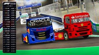 The 2024 Saudi Arabian F1 Grand Prix but...it's FIA Truck Racing