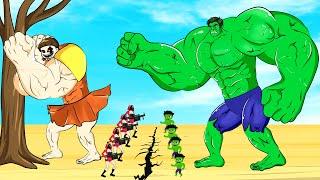 HULK Family vs VENOM Family Evolution Playing Squid Game 2 | 어몽어스 오징어 게임 2