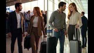 Barış Arduç recibió a Elçin Sangu en el aeropuerto de Estambul a su regreso de Cannes.