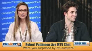 Robert Pattinson MTV Live Chat Recap