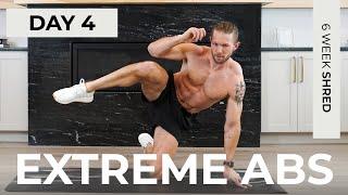 Day 4: 25 Min EXTREME ABS & CORE WORKOUT // 6WS1