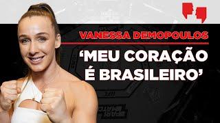 VANESSA DEMOPOULOS declara amor pelo Brasil antes de luta no UFC Vegas