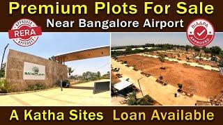 Premium Plots for Sale near Bangalore Airport Devanahalli| Rera| Biaapa Approved Site| SB Sanctuary