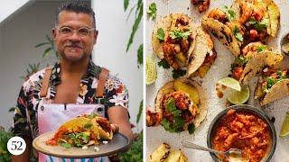 Shrimp Tacos al Pastor-Style | Sweet Heat with Rick Martinez