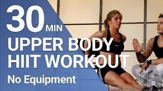 30. Min. UPPER BODY HIIT Workout by Dr. Daniel Gärtner © (No Equipment)