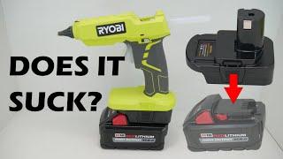 Use Milwaukee Batteries on your Ryobi Tools!