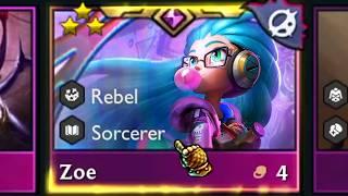 The EASIEST 3 star ZOE ever! ⭐⭐⭐ Set 13 Arcane