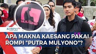 Kaesang Blusukan Pakai Rompi "Putra Mulyono", PDIP Komentari: Itu Sopo?