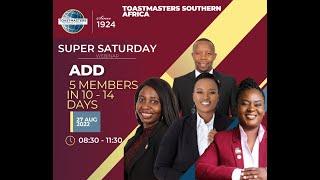 Toastmasters District 74 Super Saturday