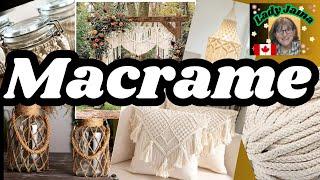 Macramé Unleashed: Creative Projects That Go Beyond Wall Hangings.