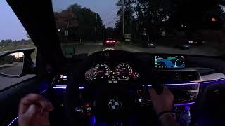 BMW M4 F82 POV NIGHT DRIVE (ASMR)