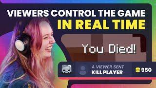 Chat Controls Your Game with Crowd Control | Interactivity Tool for Twitch, YouTube & TikTok Streams