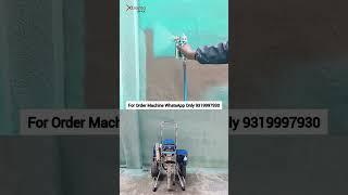 Superfast and Smooth Painting On Wall With Xtremo Airless Paint Sprayer! #airlesspaintsprayer #spray