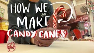 How We Make: Peppermint Candy Canes ️‍  // Logan's Candies