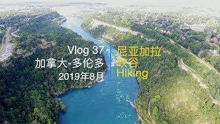 Vlog37|尼亚加拉峡谷Hiking-加拿大-多伦多-8月|Niagara Glen-Canada