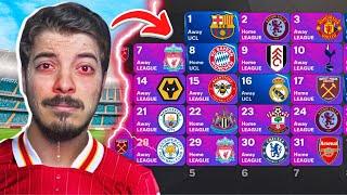‏تحدي‏ ‏30 مباراة في 30 يوم متتالي ( ‏انصدمت من اللي صار )