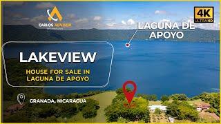  YOUR PERFECT RETREAT: House For Sale with Laguna de Apoyo Views in Granada | Nicaragua Real Estate