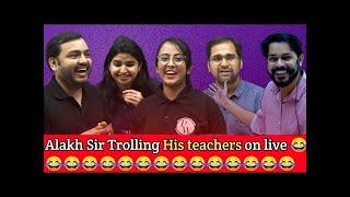 Physics wallah trolling his teachers ft  Pankaj Sir, Tarun Sir, Pooja Mam, Bhagyashree Maam 