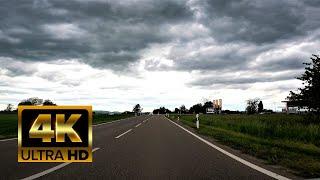 Driving in Germany, Käsberg Kanzel Mundelsheim, Hessigheim, 4K, GoPro Hero 9