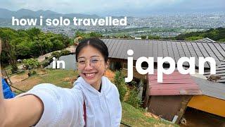 Tips for Solo Travelling in Japan ️ - soloing as a female, tricks, and more!