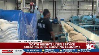 VIDEO: More Than Clean Sheets: North Heights Linen Service bringing jobs, boosting economy