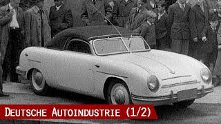 Deutsche Automobilindustrie nach dem Zweiten Weltkrieg | Wochenschauberichte 1946-1949 (1/2)