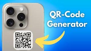 QR-Codes am iPhone generieren (OHNE Apps)!