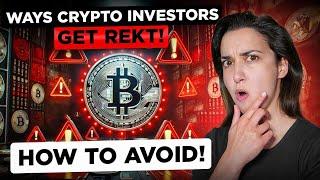 How Crypto Investors Lose Money!  (Top Hazards, Scams, Mistakes!)  Full Investor’s Guide 2024 ⭐⭐⭐