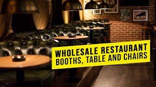 Wholesale Restaurant Booths, Tables and Chairs for Restaurants - [CentralSeating.com]