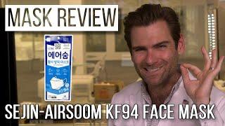 The Best Smelling KF94 Yet!  SEJIN-AIRSOOM KF94 Face Mask Review